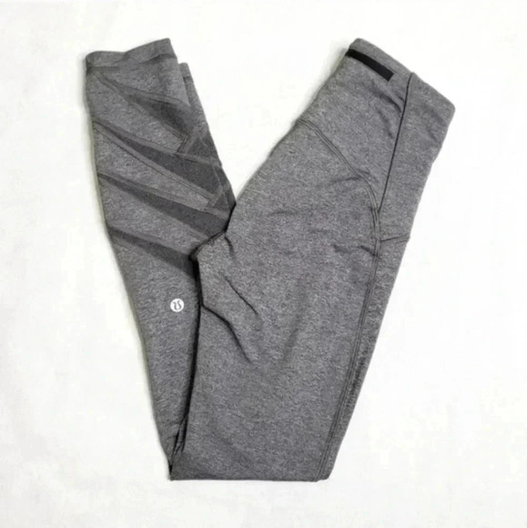 Lululemon Motionful 7/8 Tight 25"Heathered Black - Picture 5 of 15